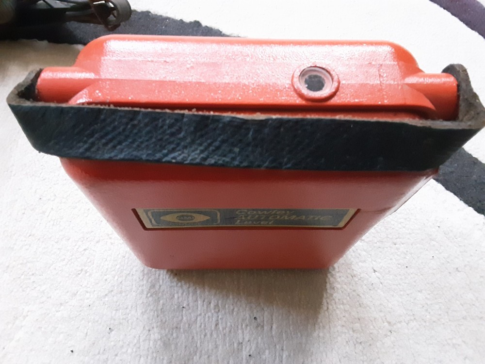 Vintage Cowley Automatic Level With Original Case - Untested