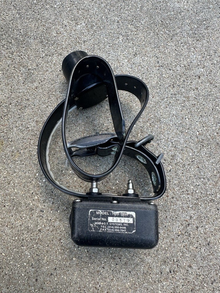 D.T. Systems H20 1850 Super Trainer Electronic Dog Collar - Untested - Bin 5