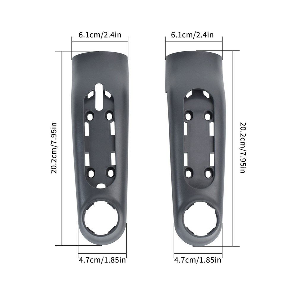 Scooter Protector Front Fork Cover Reflective Stickers Plastic Material