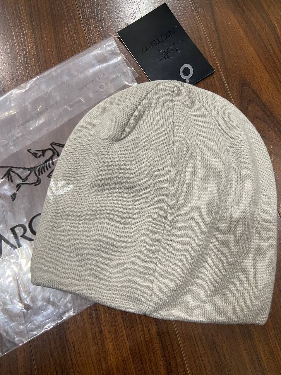 Arc'teryx Bird Head Toque Beanie Hat Gray Winter Cap New