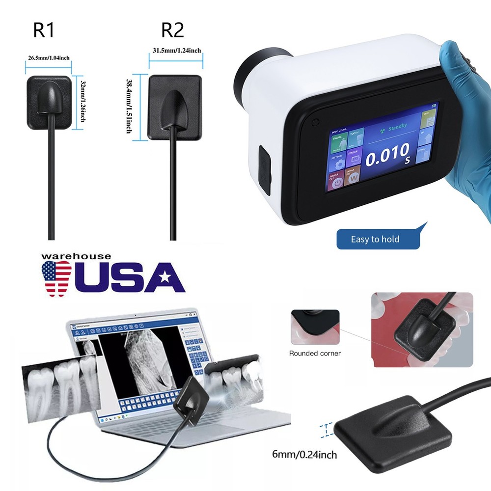 Dental X Portable Rayos Digital Machine Imaging System Scatter Shield / Sensor
