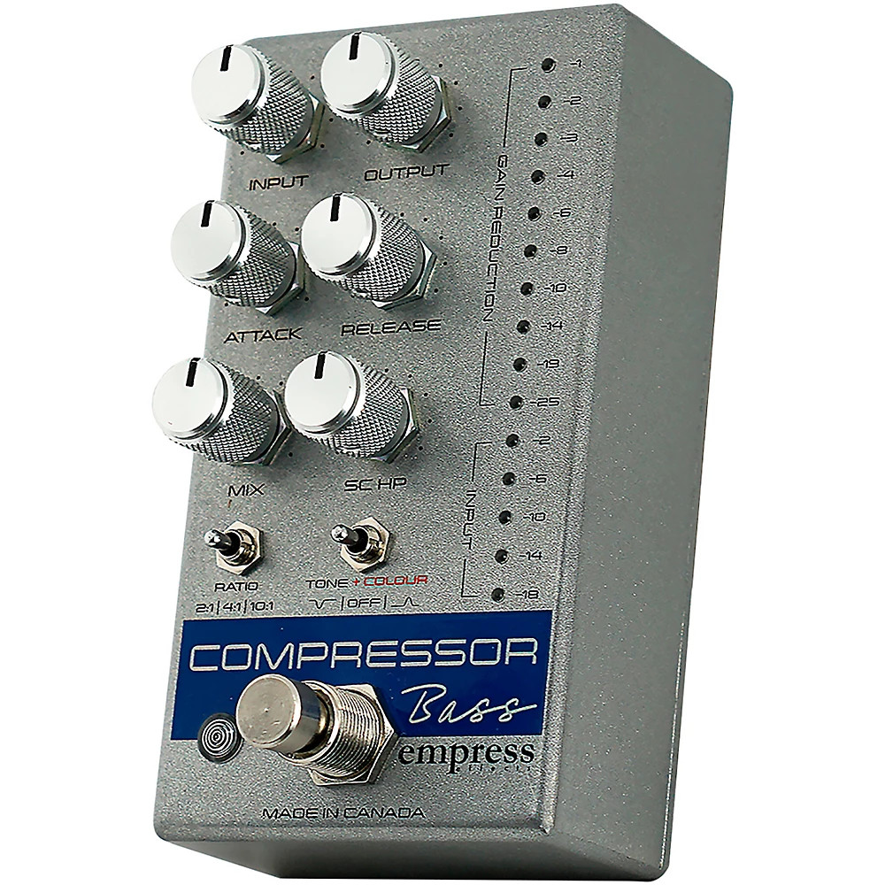 Empress Effects Bass Compressor Pedal Silver