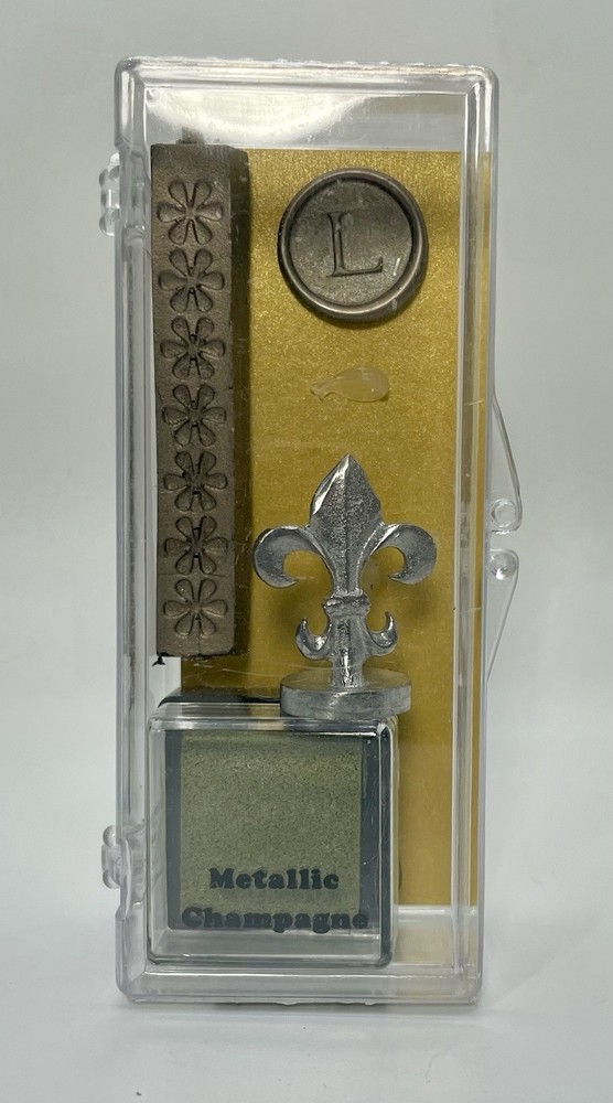 Alphabet Wax Seal Kit Clear & Classy L