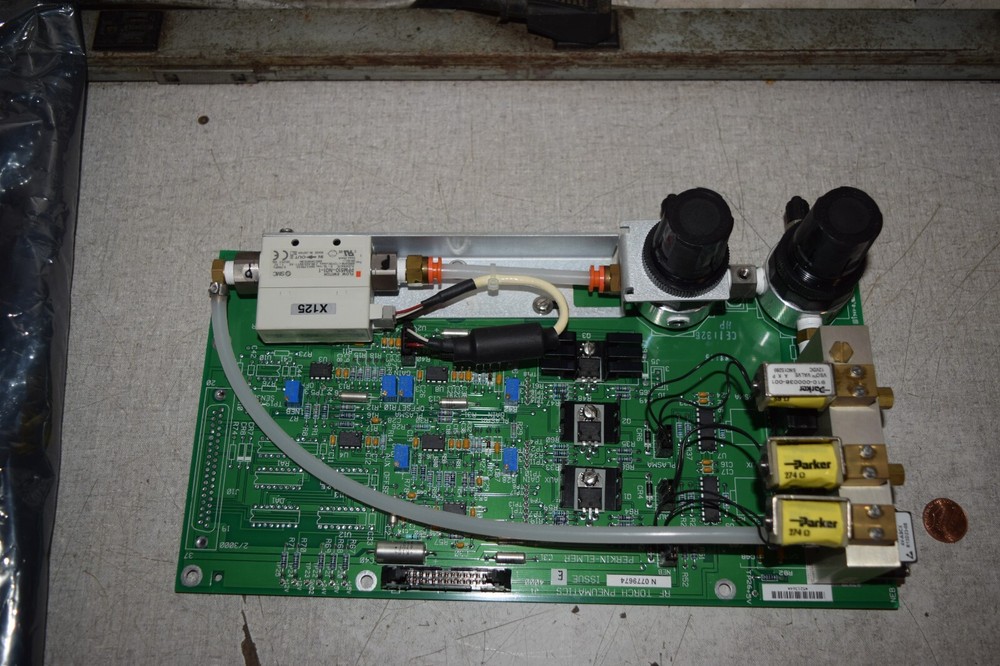 Perkin Elmer N0779674 RF Torch Pneumatics Issue E Board