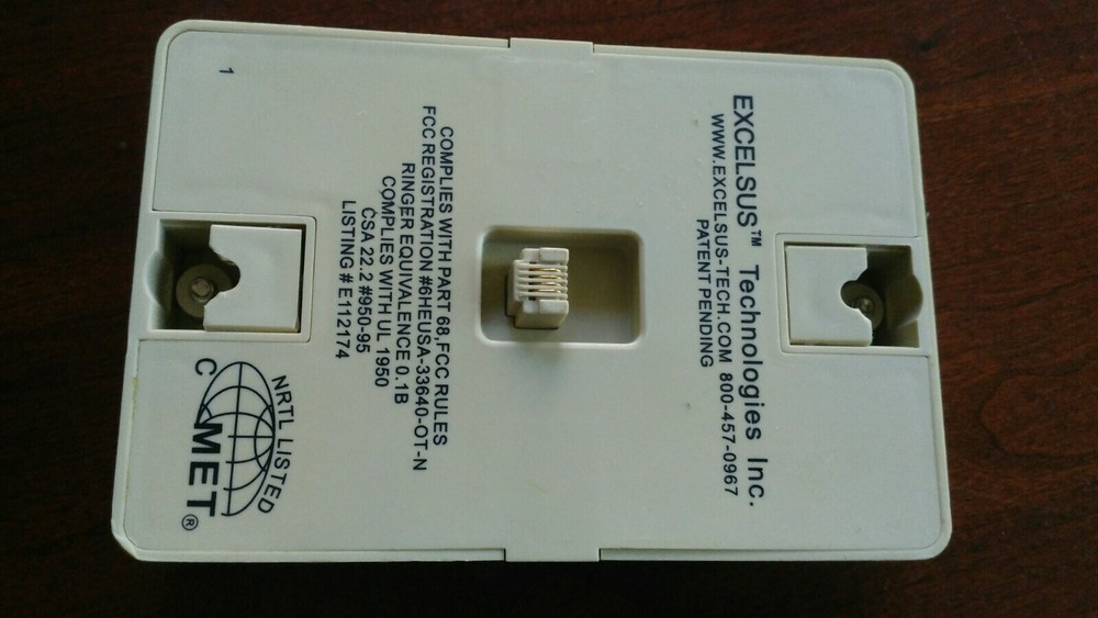 Excelsus Z-Blocker Z-200CW Wall Mount DSL Filter