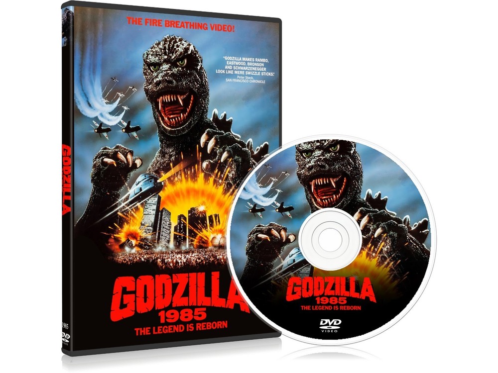Godzilla (1985) Disaster, Kaiju, Sci-Fi, Action DVD
