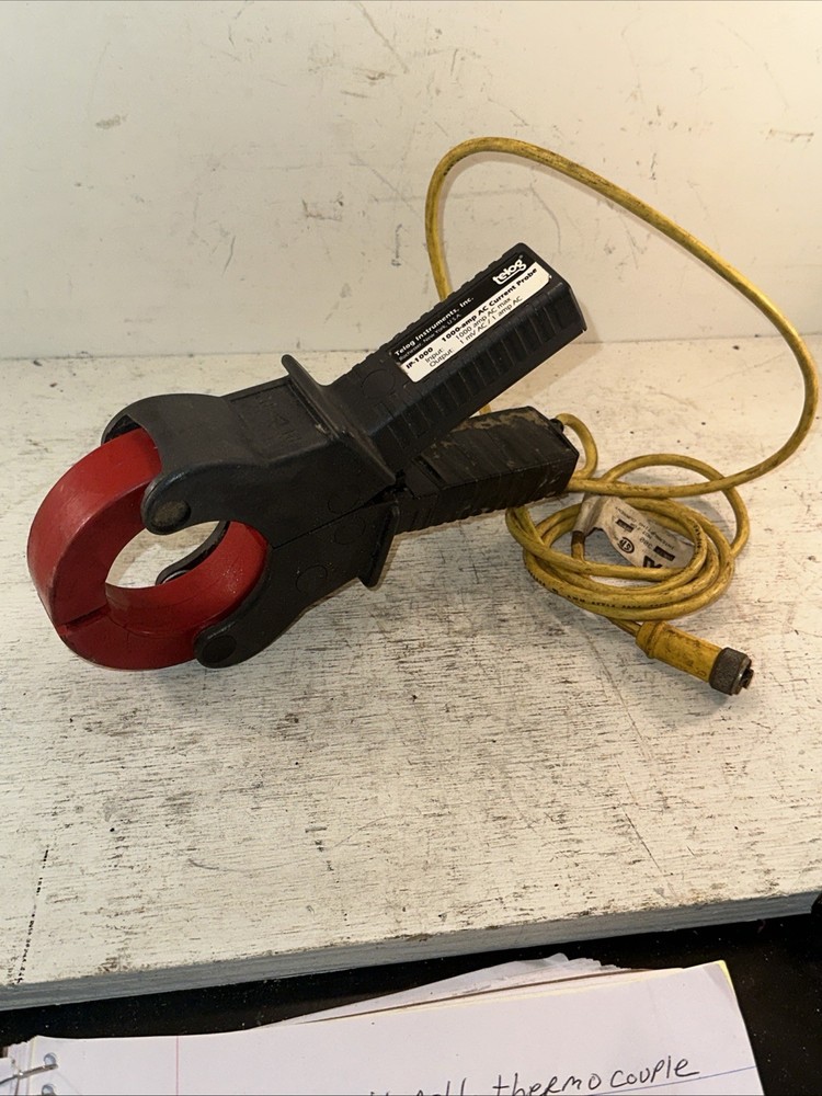 Used TELOG Instruments IP-1000 1000 Amp AC Current Probe Electrical Tool Meter
