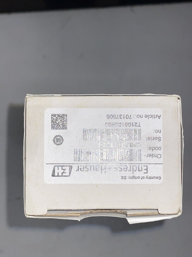 Endress & Hauser - Digital pH Sensor - Ceragel CPS71D - Part #: CPS71D-7TB2G