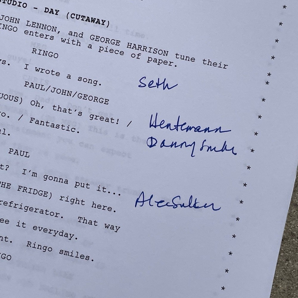Family Guy 100th Episode SET Stewie Kills Lois Scripts + Casting Dept Notes