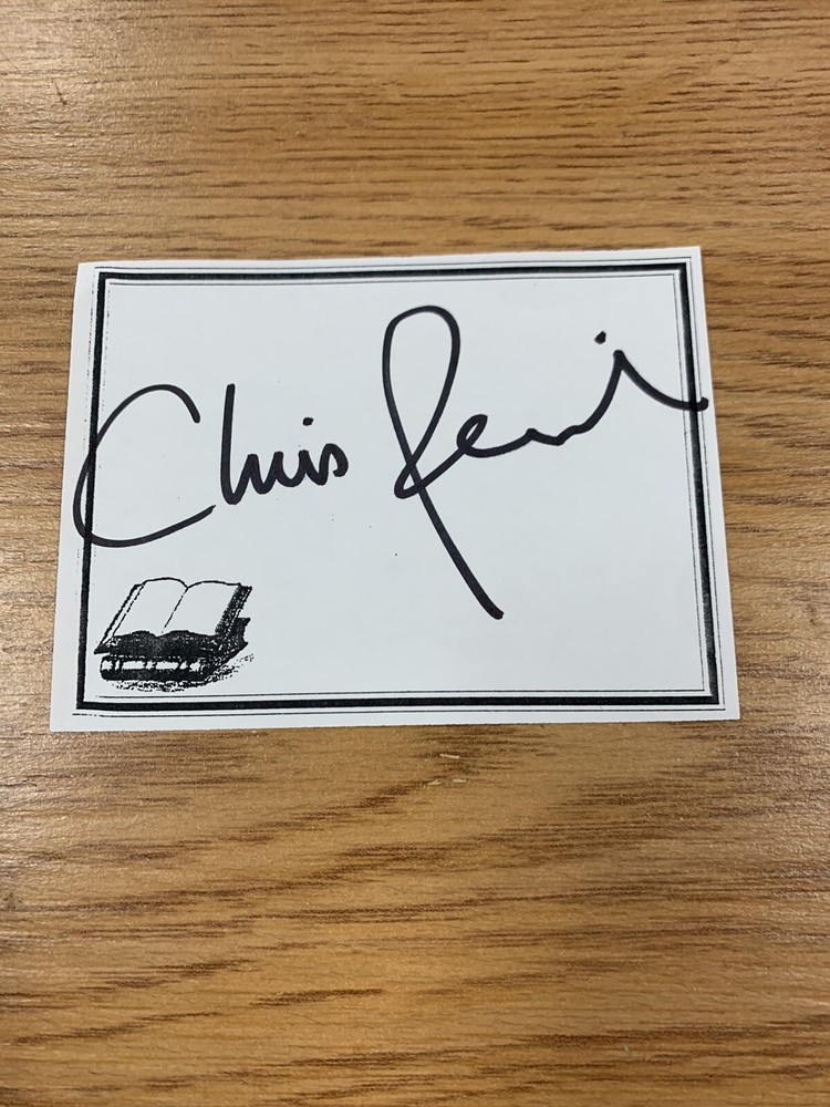 Christopher Reich American Author Signed Bookplate Autographed New