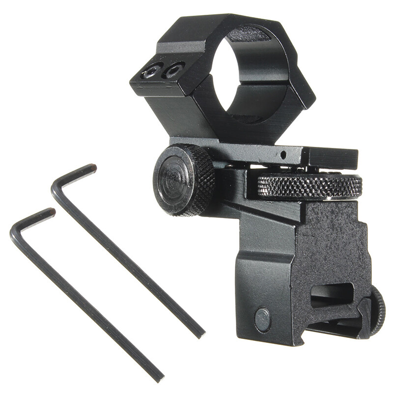 HOT 25.4mm Ring Tactical Flashlight Laser Sight Rifle Scope Mount Adjustable