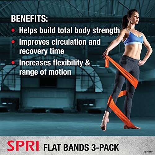 Flat Bands 3-Pack - 3 Count (Pack of 1)