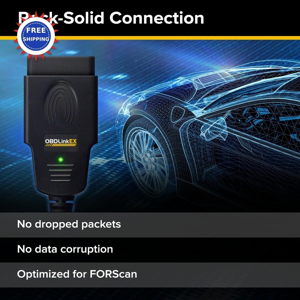 OBDLink EX FORScan OBD Adapter