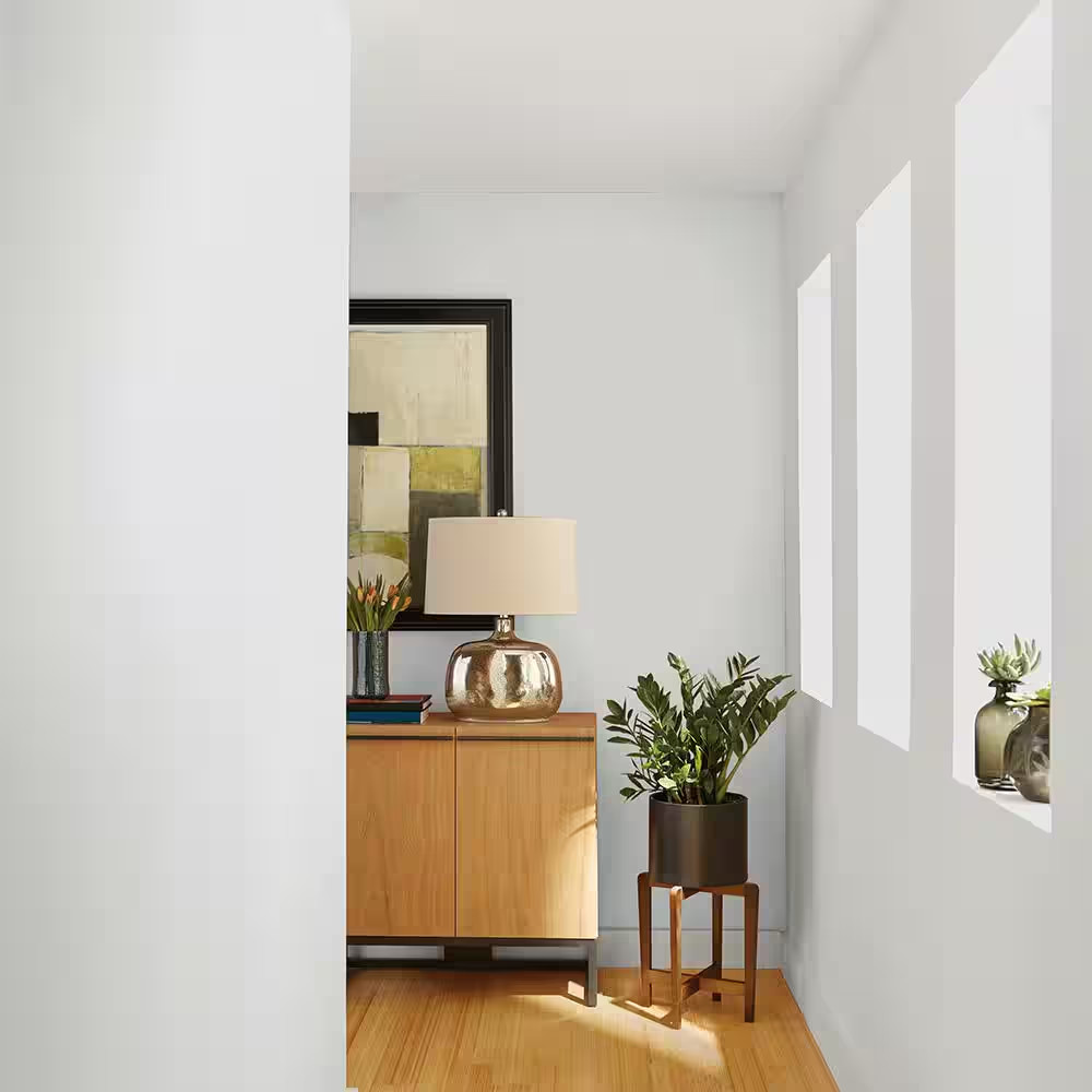 1 Qt. Ultra Pure White Ceiling Flat Interior Paint