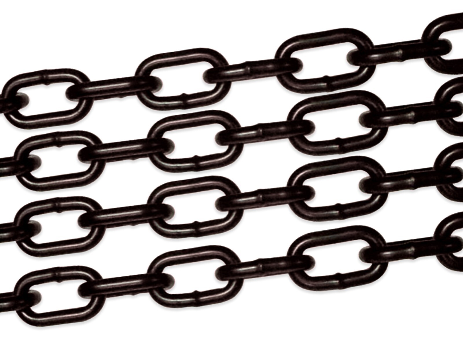 Black Powder Coated Chain 3/16" x 20' for Gate Safety Barrier Fence Swing Set