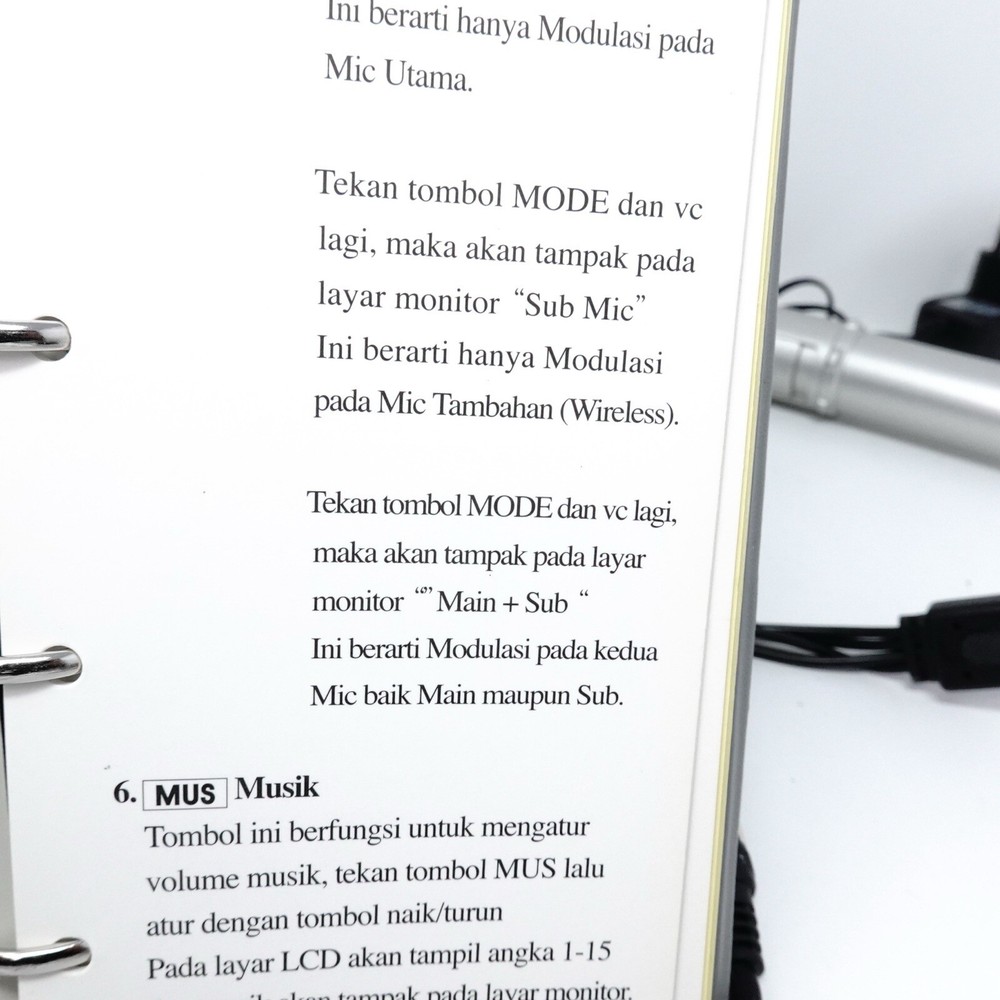 Enter Tech MagicSing Karaoke Microphone + Main Cable + Case + Wireless Mic *READ