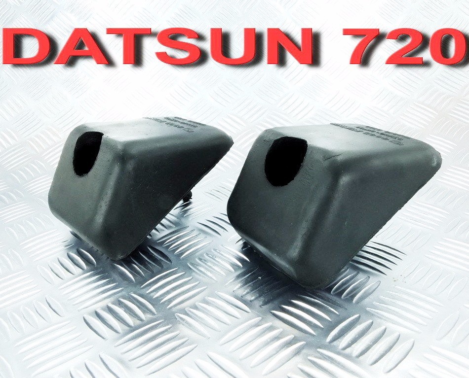 DATSUN 720 PICKUP TAIL GATE  REAR BUMPER RUBBER 2 PCS