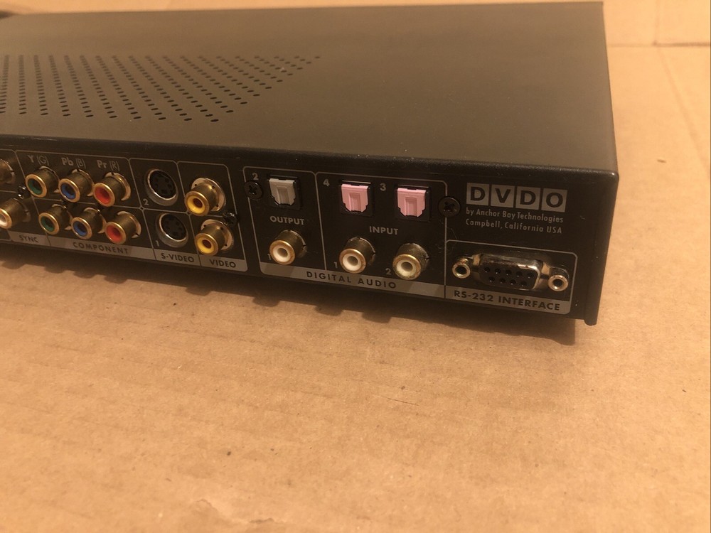Anchor Bay Tech DVDO Scan HD Video Processor Model MM601 Upscaler