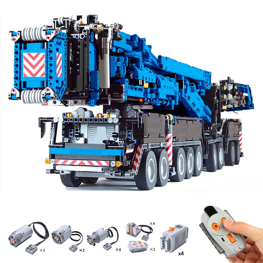 RC Liebherr LTM 11200 Crane MOC Model with Power Functions 8128 Pcs