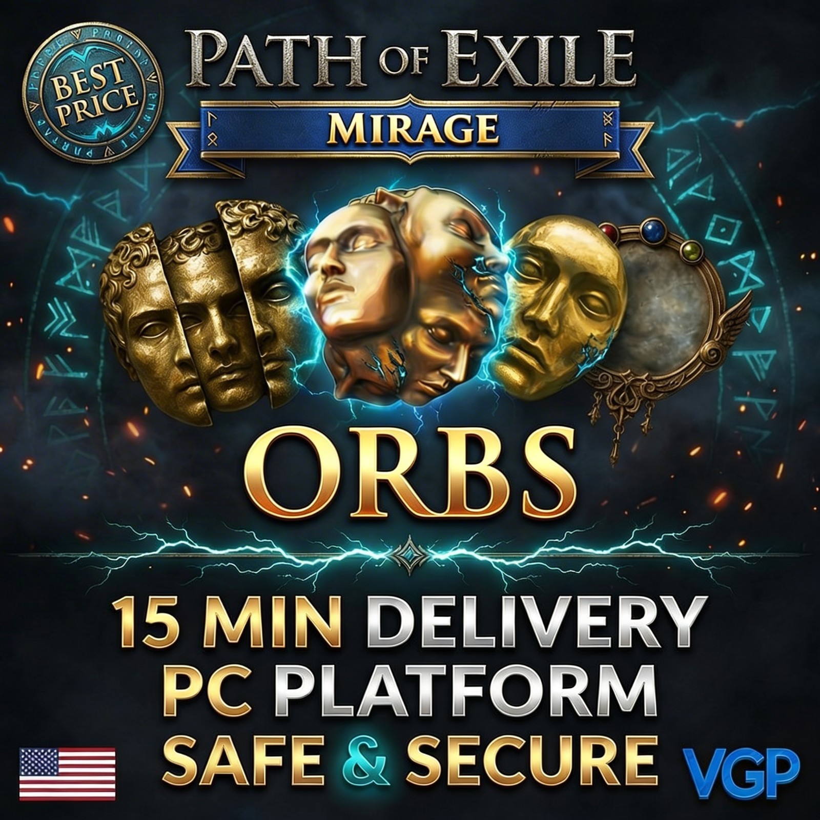🔥Path of Exile 1 Currency | MIRAGE | PoE | Divine Orbs | Softcore | PC 🔥