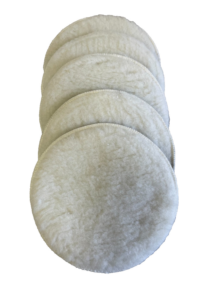 5Pc Artificial Wool Bonnet 7"