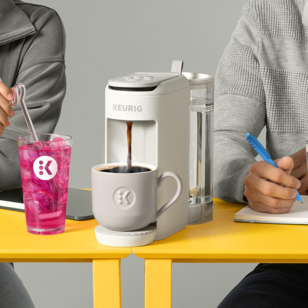 K-Mini Mate plus Single-Serve K-Cup Pod Coffee Maker, Compact, 3 Cup Sizes, Brew