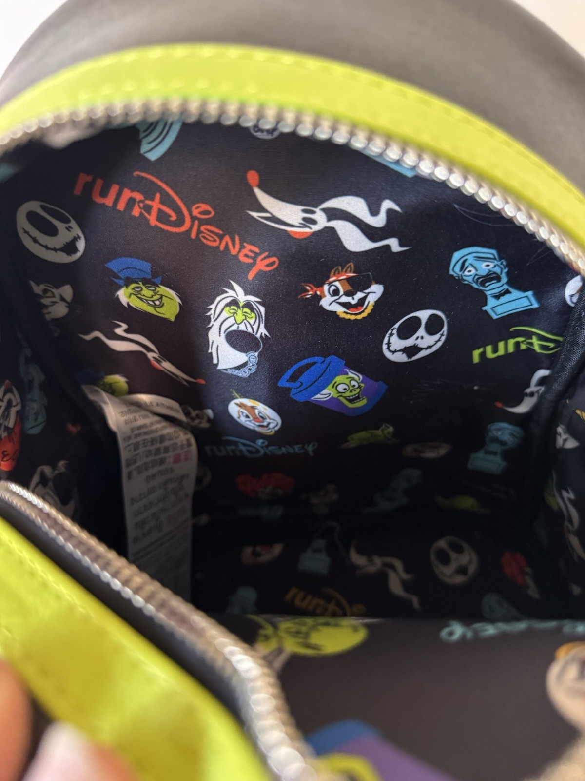 Loungefly Disneyland Haunted Halloween Half Marathon Bag Backpack New With Tags