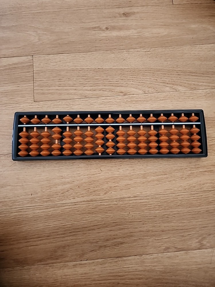 Japanese Portable 23 Column Abacus Arithmetic Soroban School Math Learning Tool