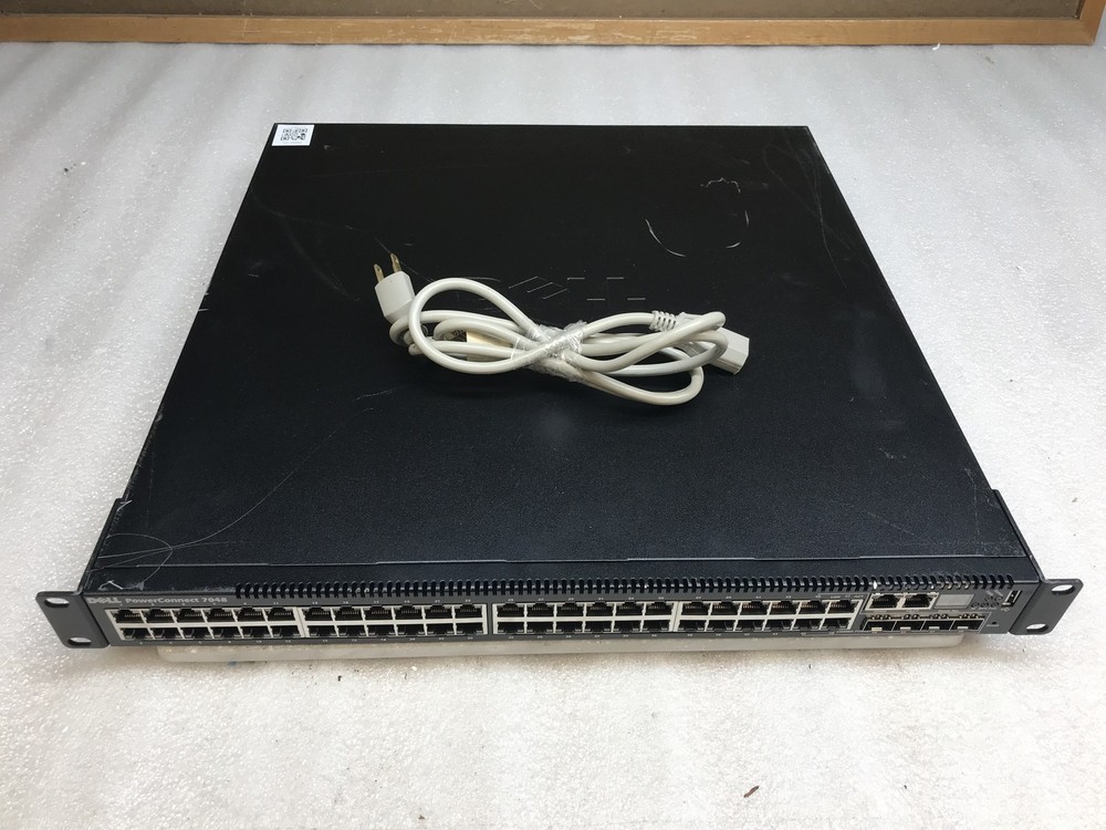 Dell PowerConnect 7048 48-Ports External Switch Managed w/ Stacking Module