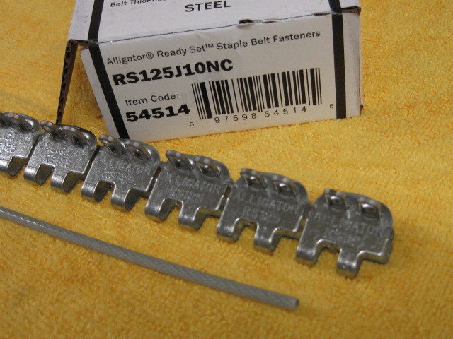 Flexco Alligator Ready Set Staples RS125J10NC - 54514