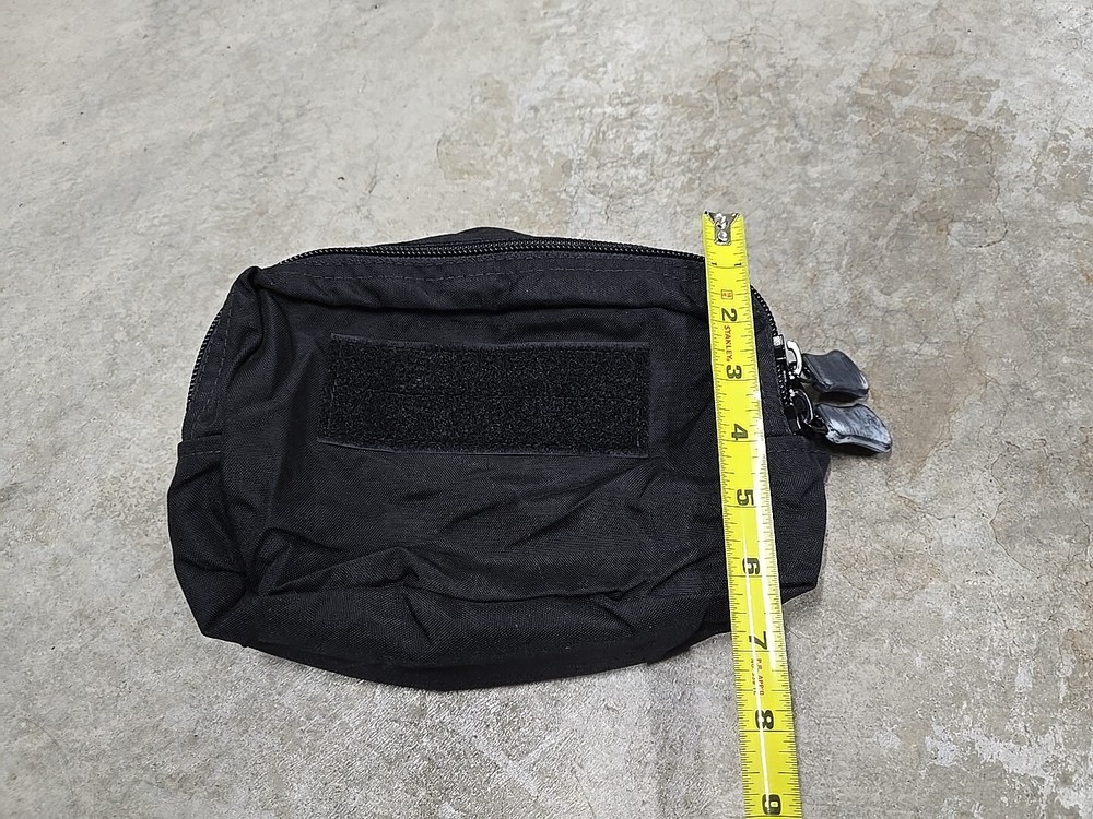 Special Operations Technologies flat IFAK mini pouch, black, 10" × 8"