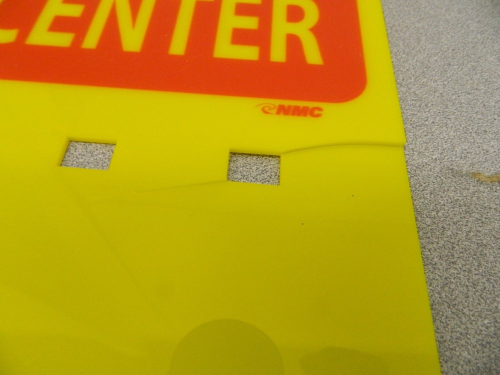 NMC Equipped Plexiglass Tag and Padlock / Hasp Station 10 Piece LOB1Y