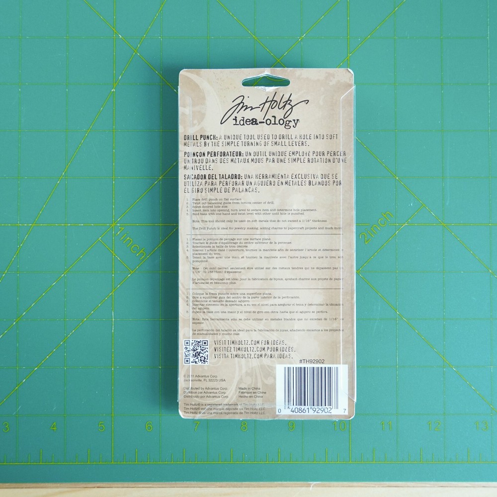 Tim Holtz Idea-ology - Drill Punch