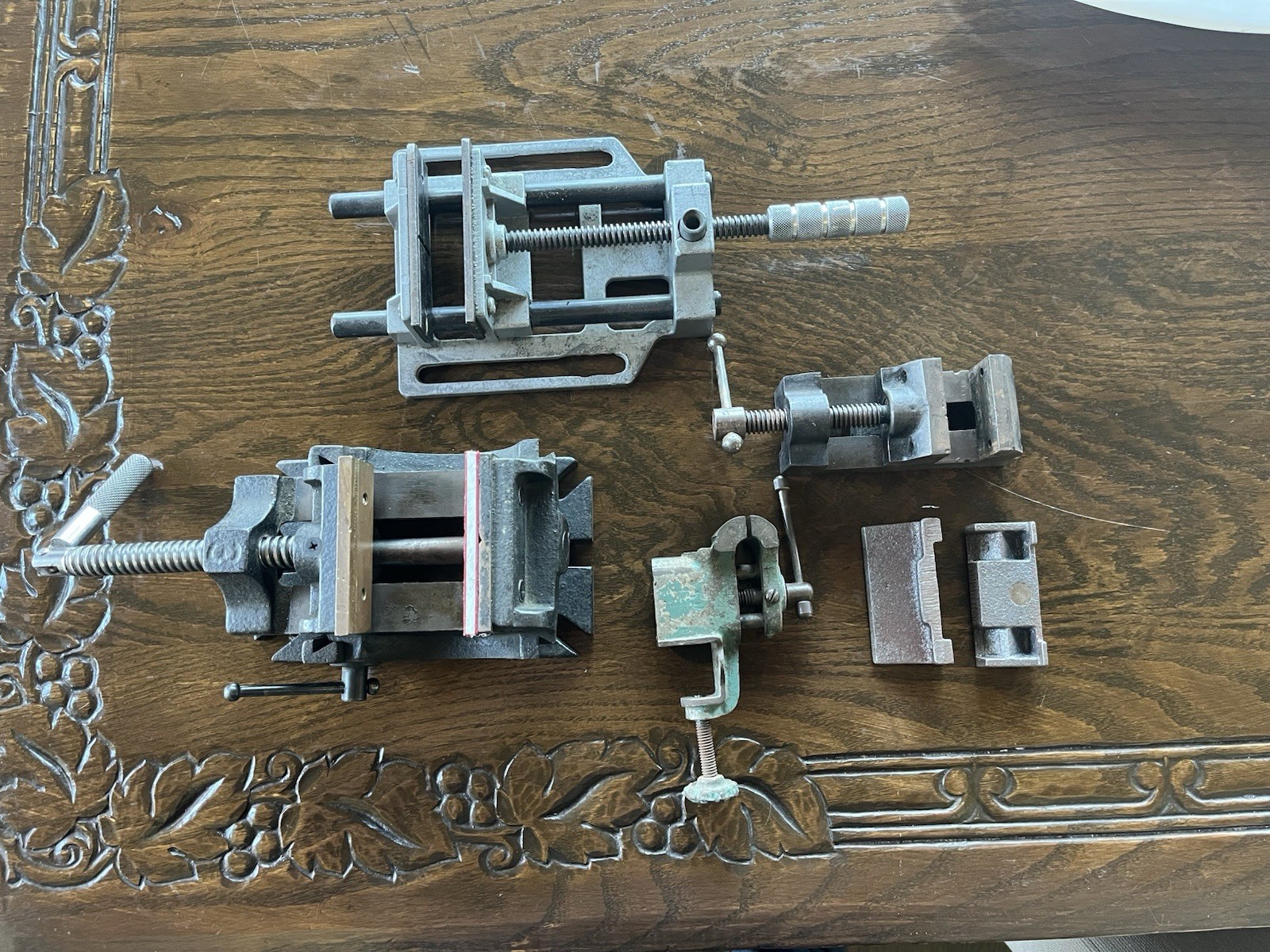 Machinist Vise Lot Tools Bits Yankee 992 USA Lathe