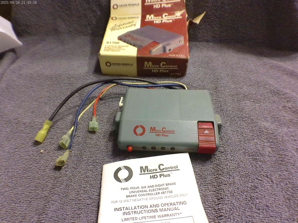 Hayes wheels universal electronic brake controller 81750