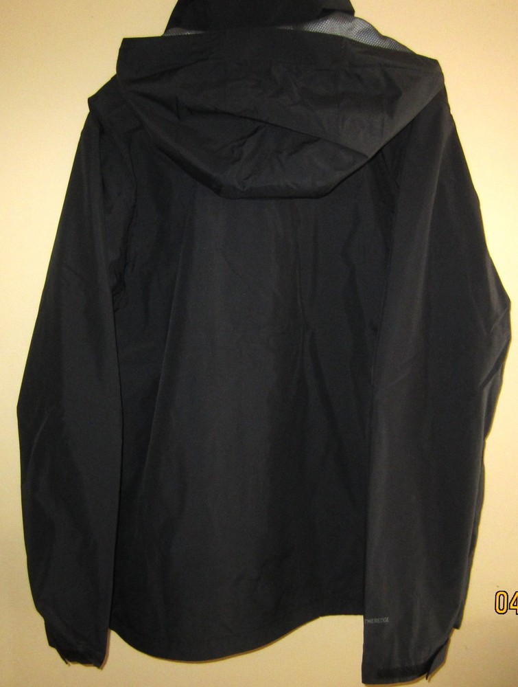 Eddie Bauer Weatheredge Packable Rainfoil Jacket - Mens Large - Black