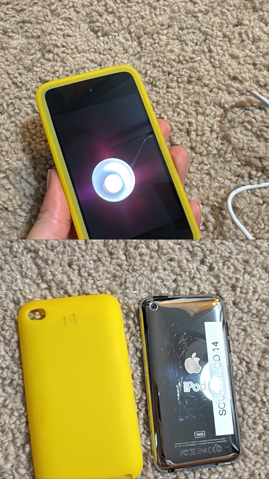 Apple iPod 16GB – Fully Working – Reset – With Case & Charger – Good Condition