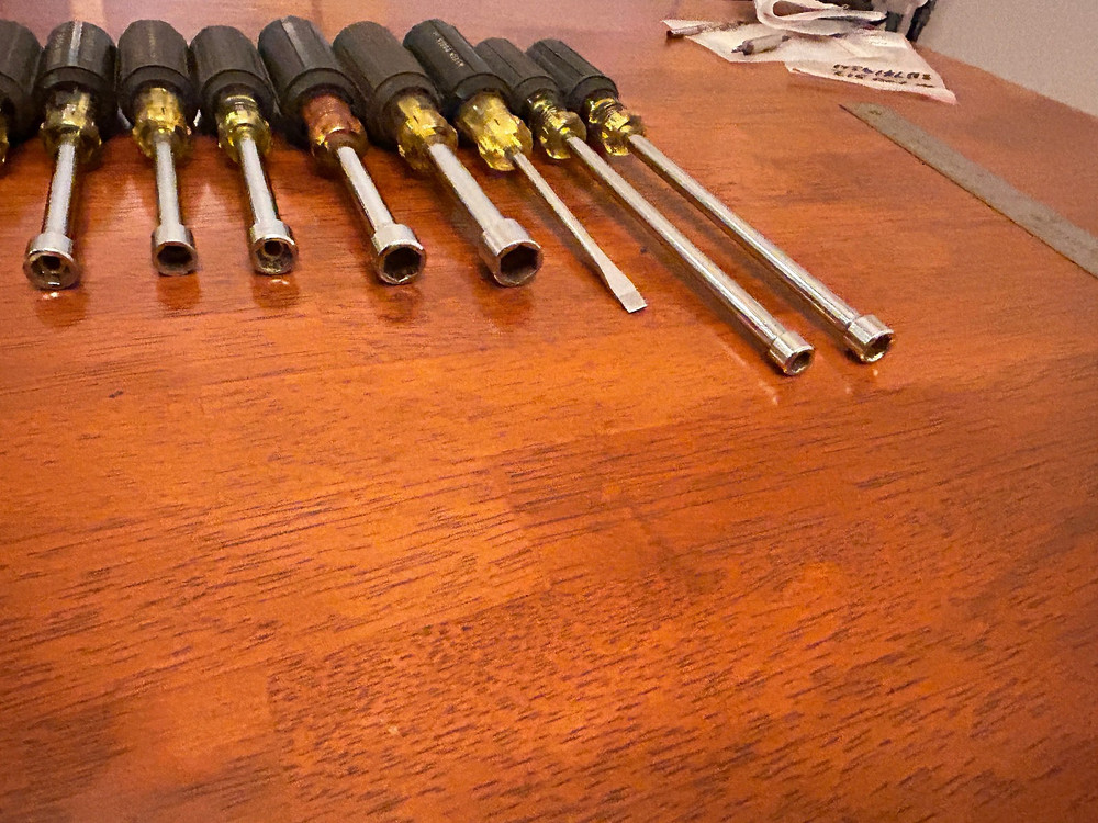 15pc. Klein Magnetic & Non-magnetic Tip Nut Drivers, Plus additional Tools