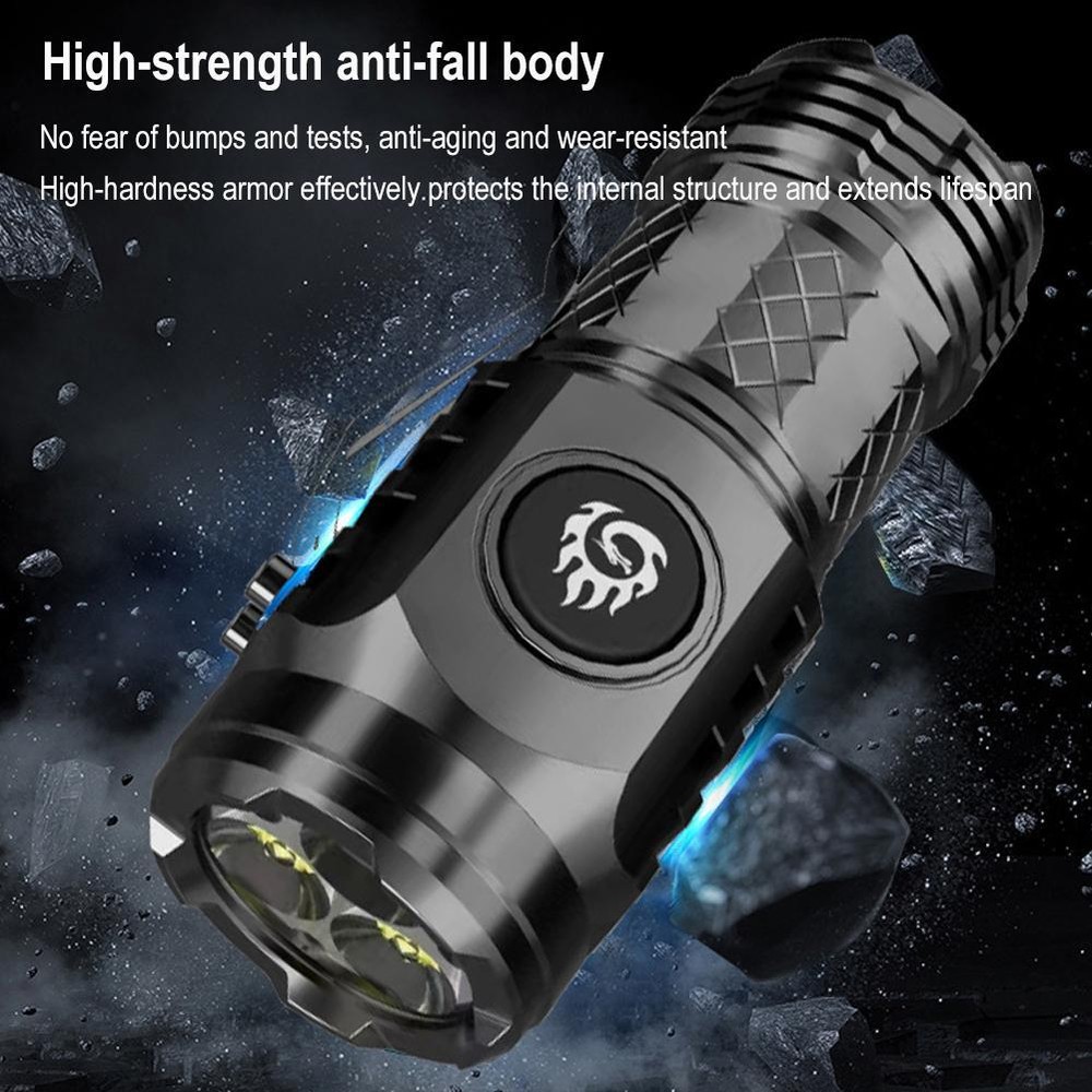 Mini Flashlight Handheld Super Bright Powerful Camping Tactical PocketFlashlUS☆☆