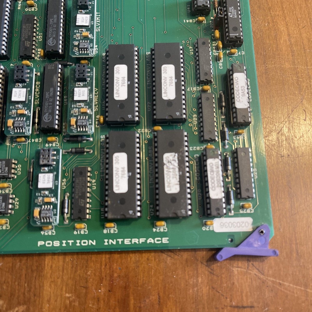 Position Interface Controller (PIC) Board Termination Card 305R5-1