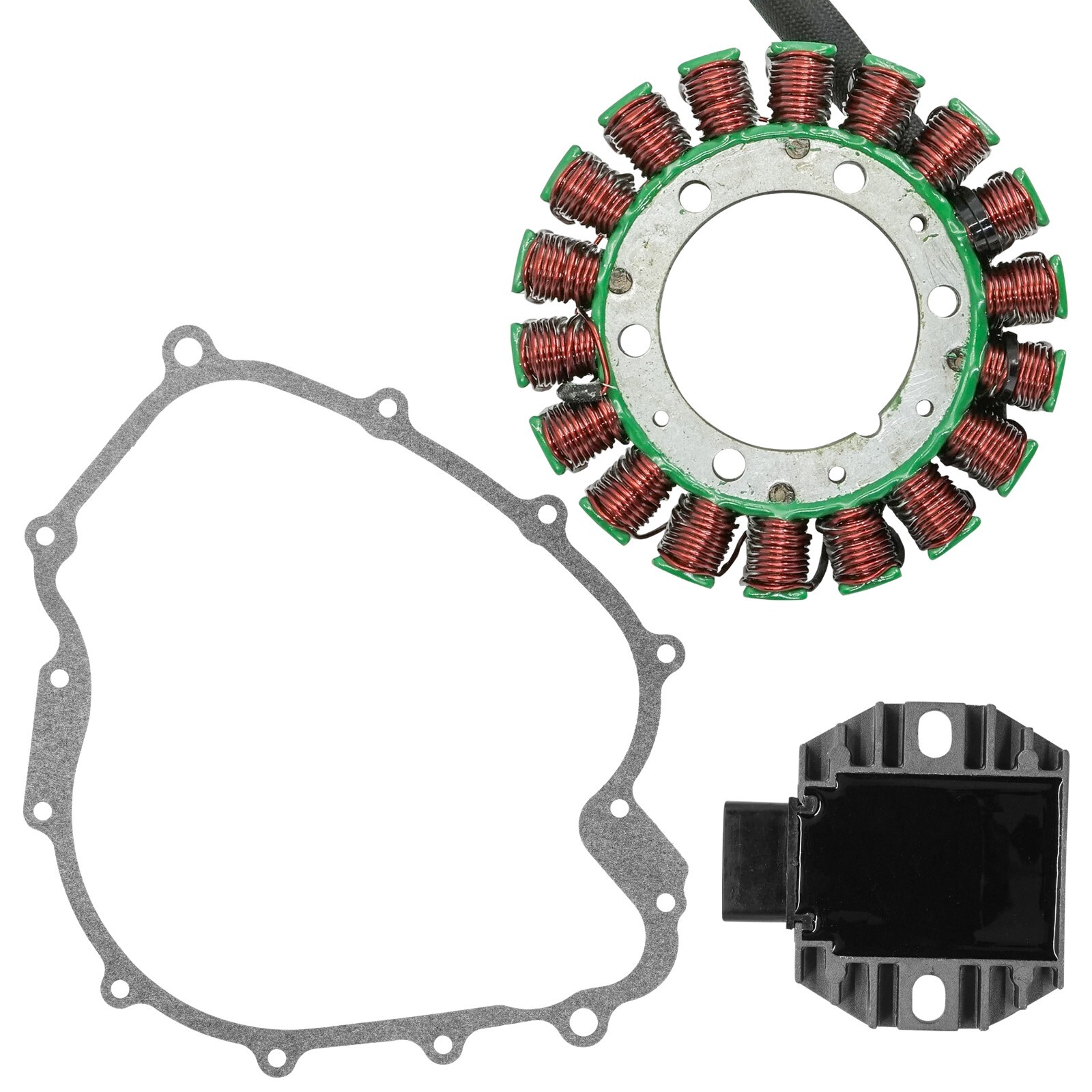 Stator & Regulator Rectifier for Yamaha Rhino 660 YXR660 2004-2007 With Gasket
