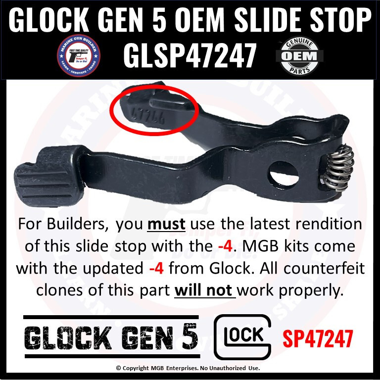 Glock 19 Lower Part Kit Gen 5 OEM G19 LPK Complete