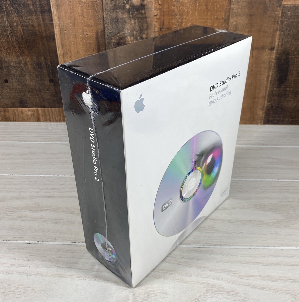 DVD Studio Pro 2 Academic Single User Version Apple Mac NEW SEALED (2003)
