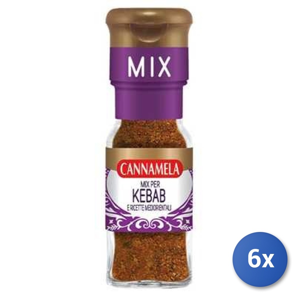 6X Multipack Cannamela Kebab 25g