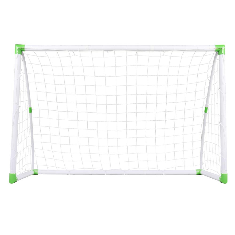 6FT x 4FT Portable Soccer Goal Net Kids Teens Outdoor Football Training