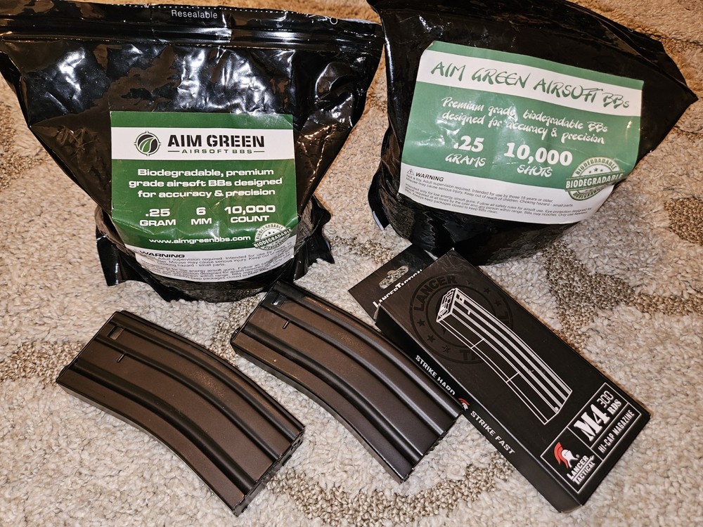 airsoft accessories lot