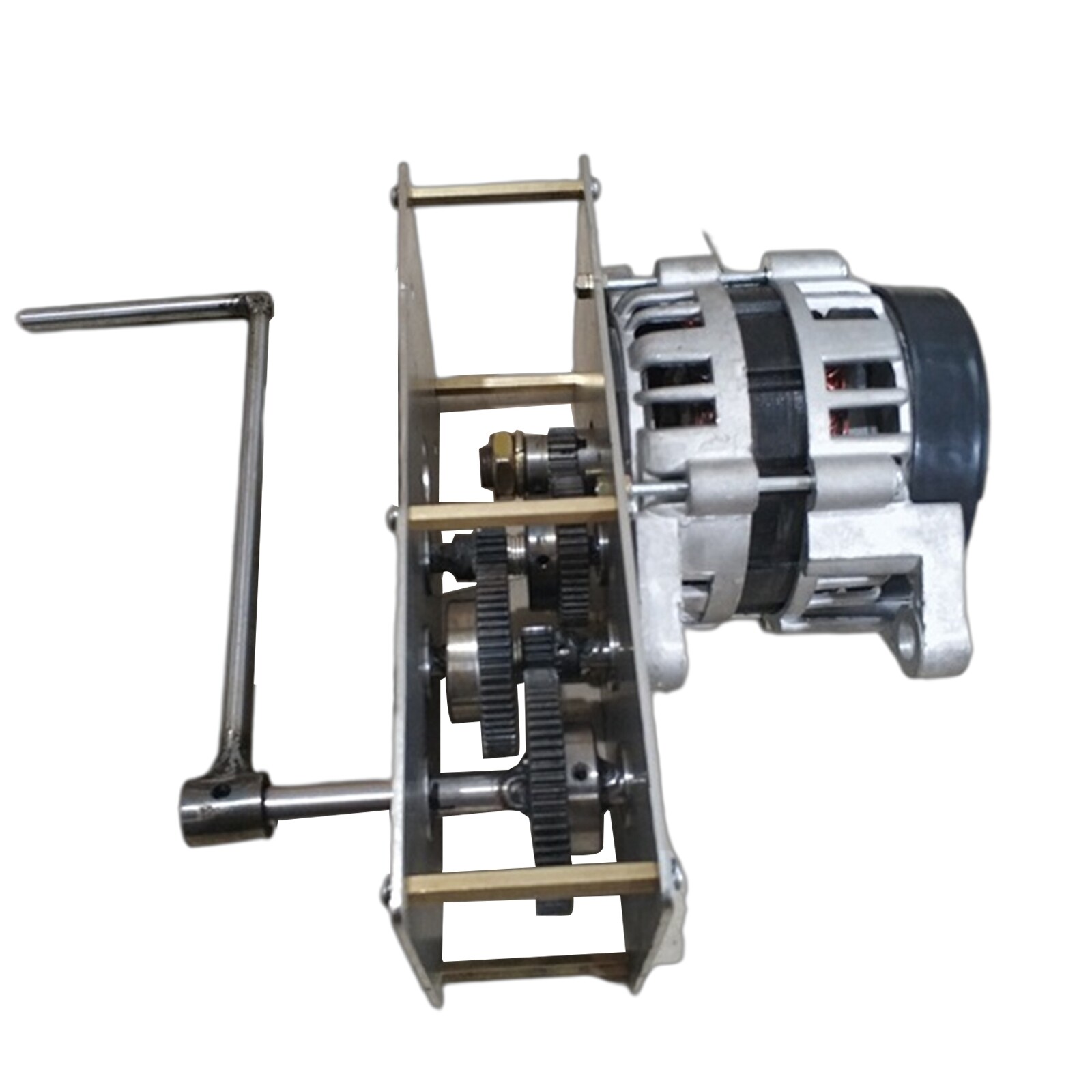 1500/2000W Portable Hand Crank Generator PMA Permanent Magnet Pure Copper Wire