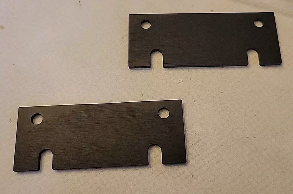 L3 Communications Mobile Vision Flashback Recorder Left & Right Flat Bracket