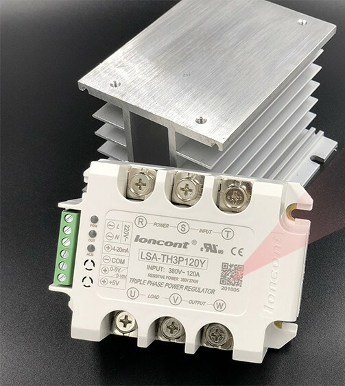 Three-phase AC voltage regulating module solid state relay 380V 15~200A