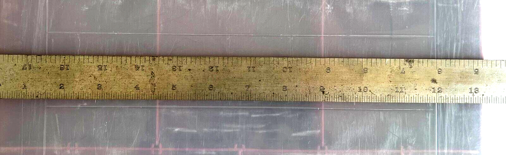 PLASTIC PINK HOBBY CASE 13-1/2 x 9" - USED